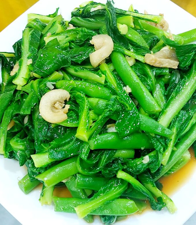 Cách chế biến Canh cải xanh tóp mỡ