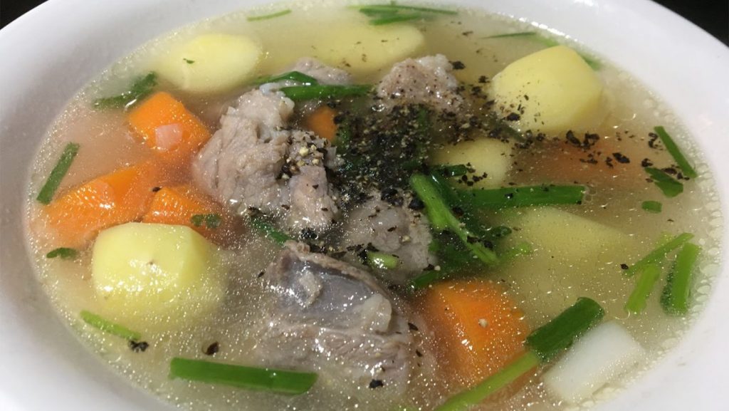 Cách chế biến Canh khoai xương