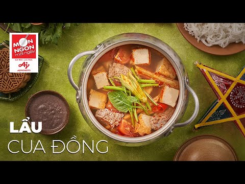 Cách chế biến Lẩu cua đồng