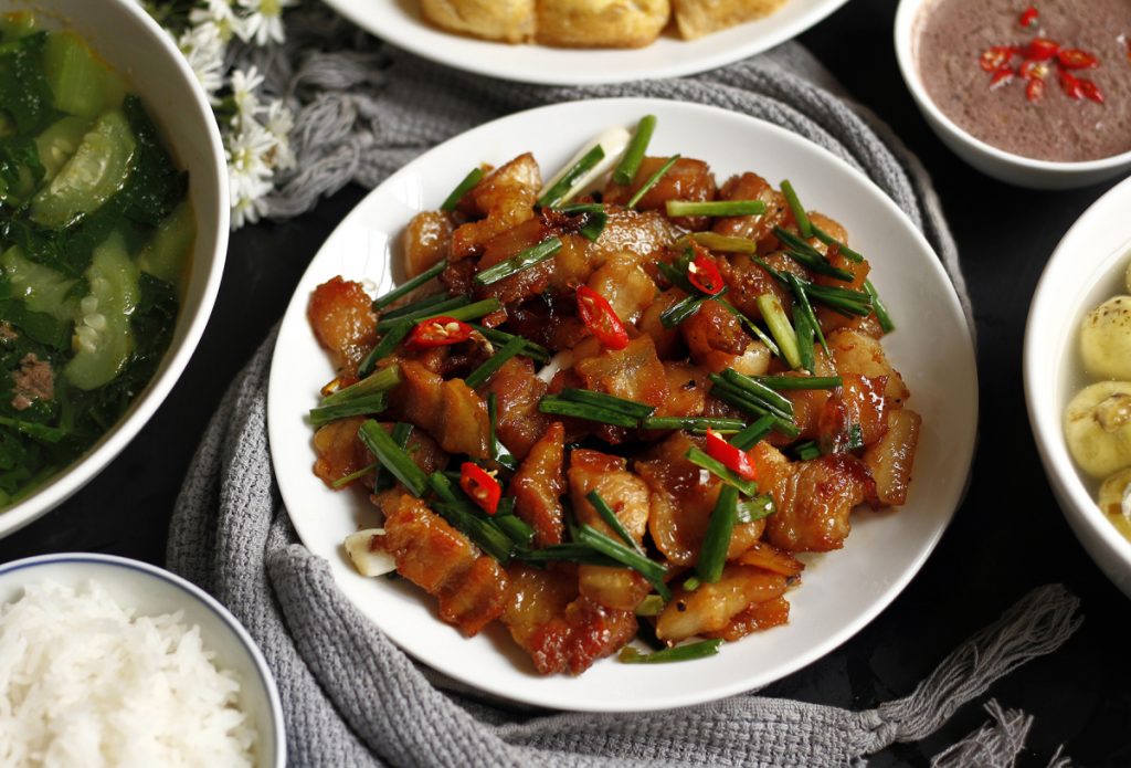 Cách chế biến Thịt rang cháy cạnh