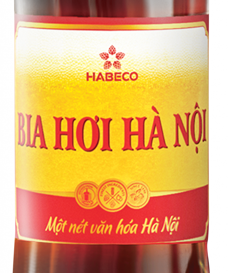 BIA HƠI HÀ NỘI 1L chai PET: giữ trọn vị nguyên bản 183 Hoàng Hoa Thám, phù hợp mua mang về.