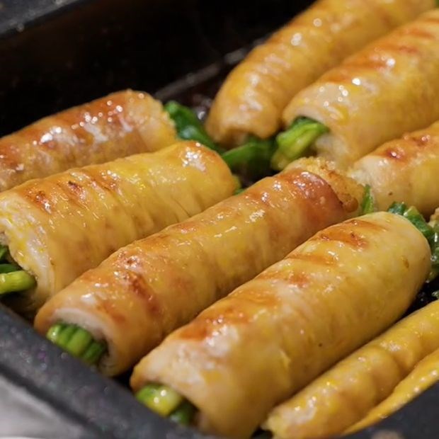 Lòng non nướng mỡ hành – sinh viên mới vào học xa nhà, bếp ít đồ