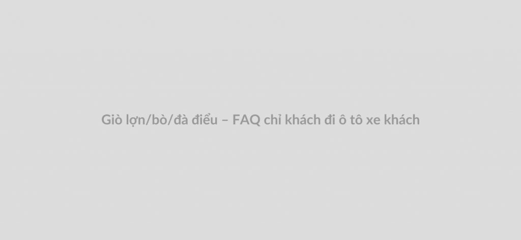 Giò lợn bò đà điểu mang theo khi lái xe / dừng chân QL21