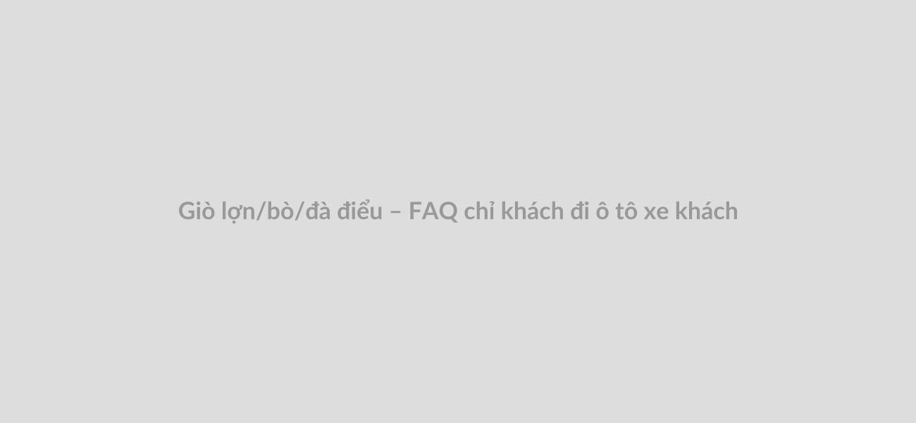 Giò lợn bò đà điểu mang theo khi lái xe / dừng chân QL21