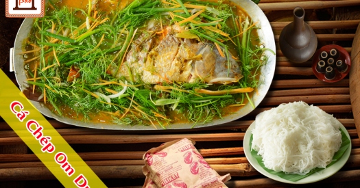 Lẩu Cá Chép Om Dưa cho khách du lịch trong ngày – ít thời gian